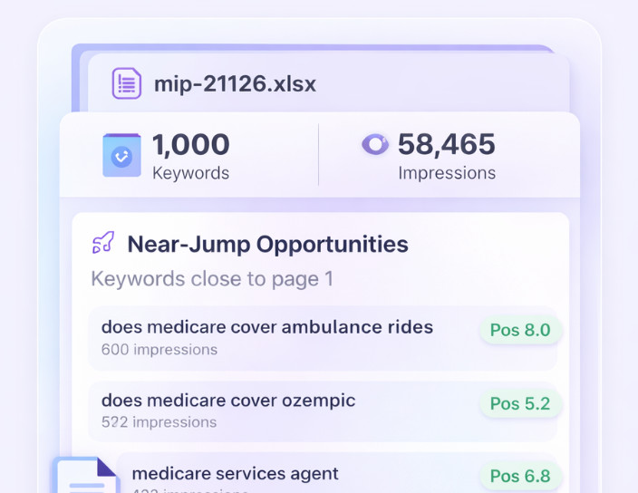 Google Search Console near jump opportunities with RankPilot